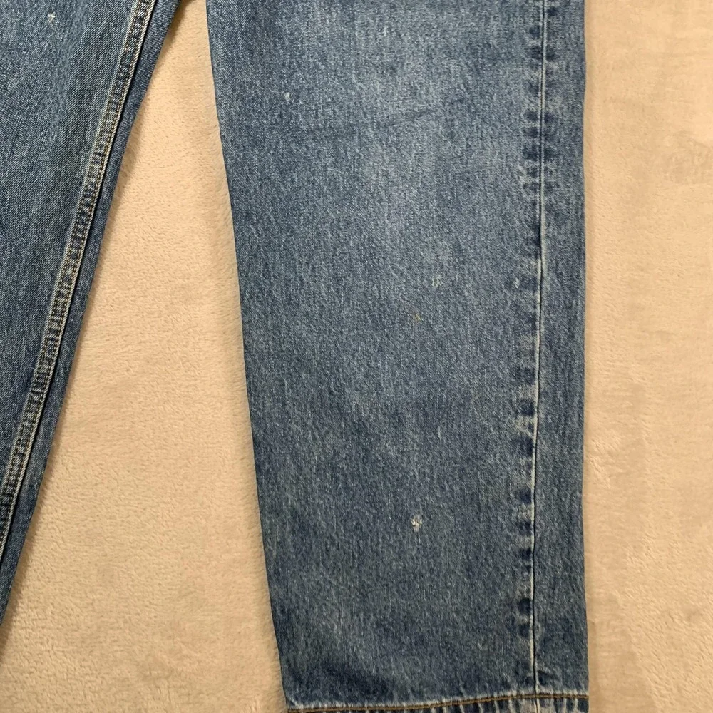 Levis 550‎ Jeans Mens 42x30 Blue Relaxed Fit Tapered Leg Denim Medium Wash Pants